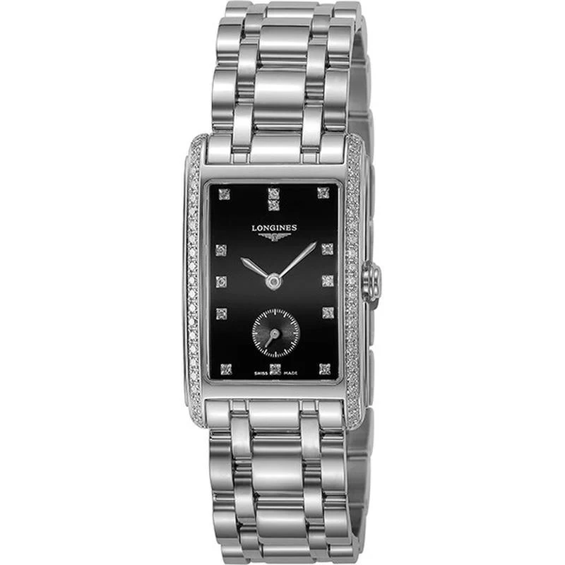 Longines NEW DolceVita Silver Women's Imported Watch with 2-Year Warranty L5.512.0.57.6