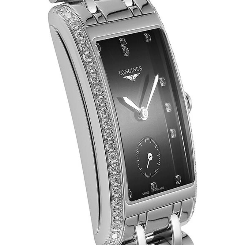 Longines NEW DolceVita Silver Women's Imported Watch with 2-Year Warranty L5.512.0.57.6 - Image 3