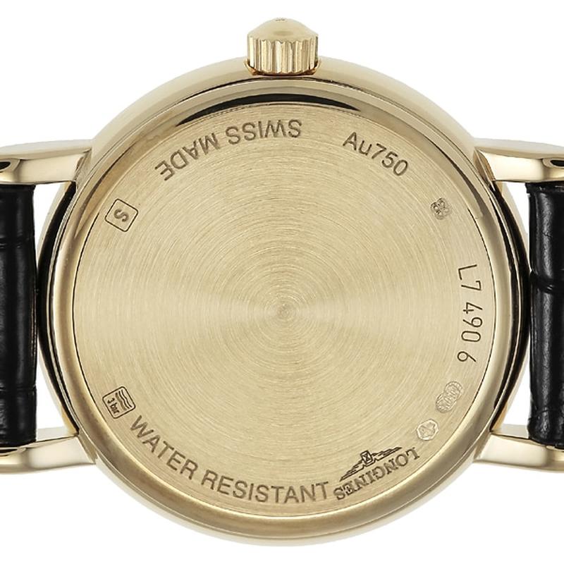 Longines Presense 2-Year Warranty Gold L7.490.6.32.0 [Parallel Import] - Image 4