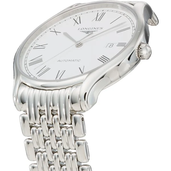 LONGINES Reel [Lyre] 5-Year Warranty White L4.960.4.11.6 [Parallel Import] - Swiss Luxury Watch with Timeless Elegance - Image 2