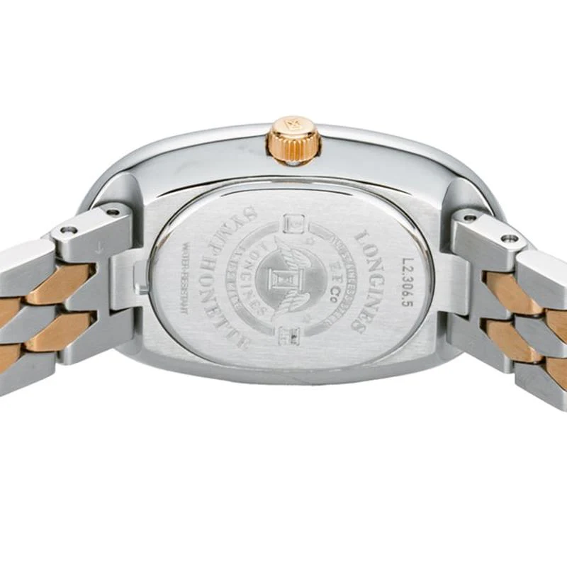 Longines L2.306.5.83.7 Symphonette Quartz Women's White Watch - Image 4