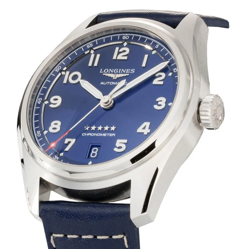 Longines Unisex Watch with Leather Strap Parallel Import with 2-Year Warranty L3.410.4.93.0 - Image 2