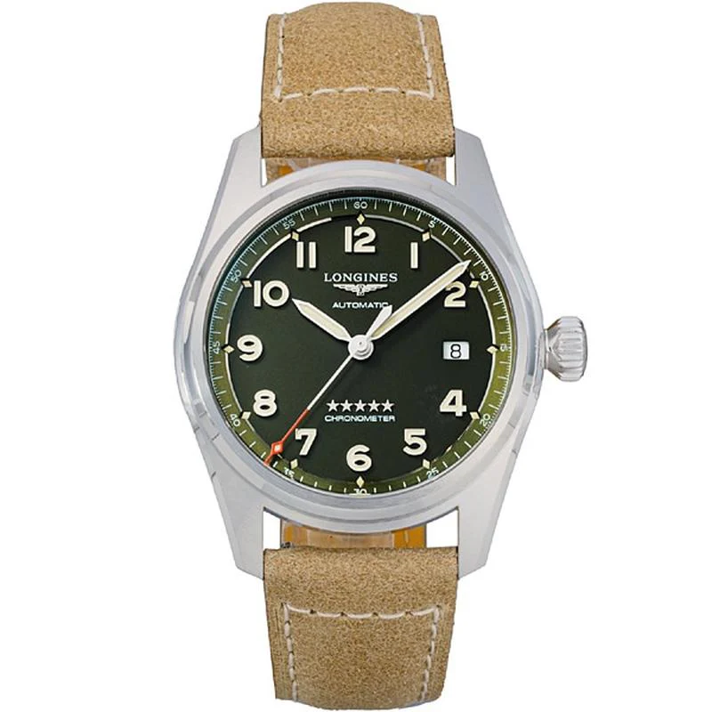 Longines Unisex Watch with Leather Strap Parallel Import with 2-Year Warranty L3.810.4.03.2