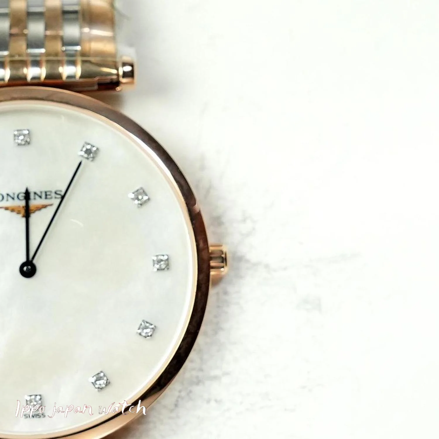 Longines Unisex L4.709.1.88.7 with Metal Strap Parallel Import 2-Year Warranty Watch - Image 6