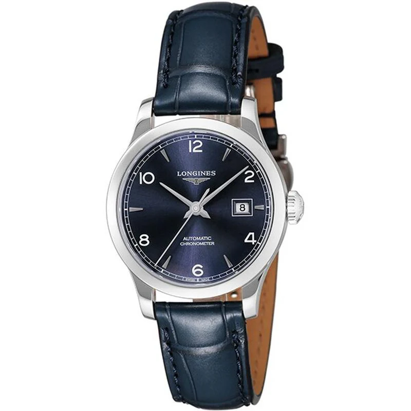 Longines Women's Alligator Belt Watch L2.321.4.96.4 (Parallel Import with 2-Year Warranty)