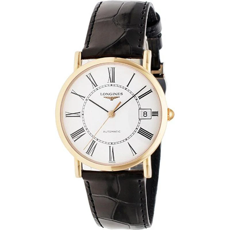 Longines Women's Alligator Leather Watch Parallel Import with 2-Year Warranty L4.778.8.11.4