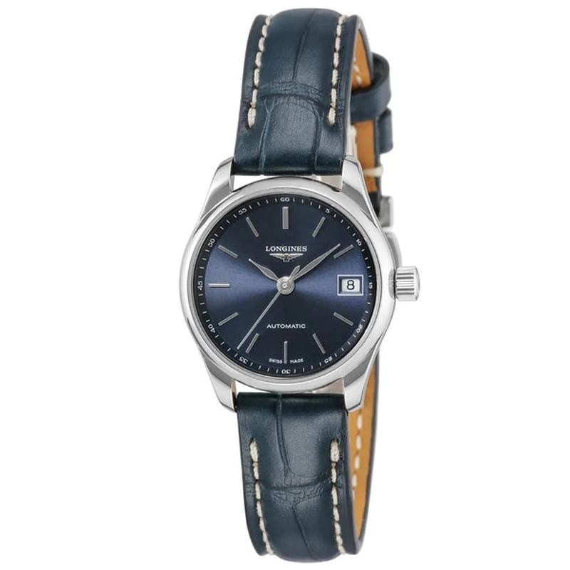 Longines Women's Leather Strap Watch L2.128.4.92.0 (Parallel Import) with 2-Year Warranty