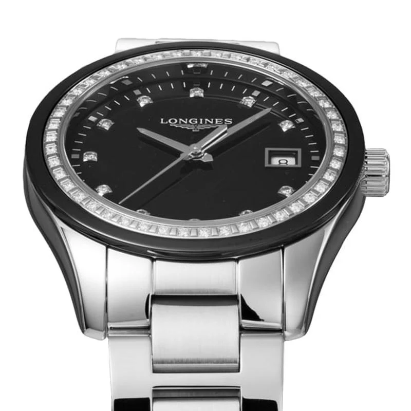 Longines Women's Metal Belt Parallel Import with 2-Year Warranty L2.387.0.57.6 - Image 3