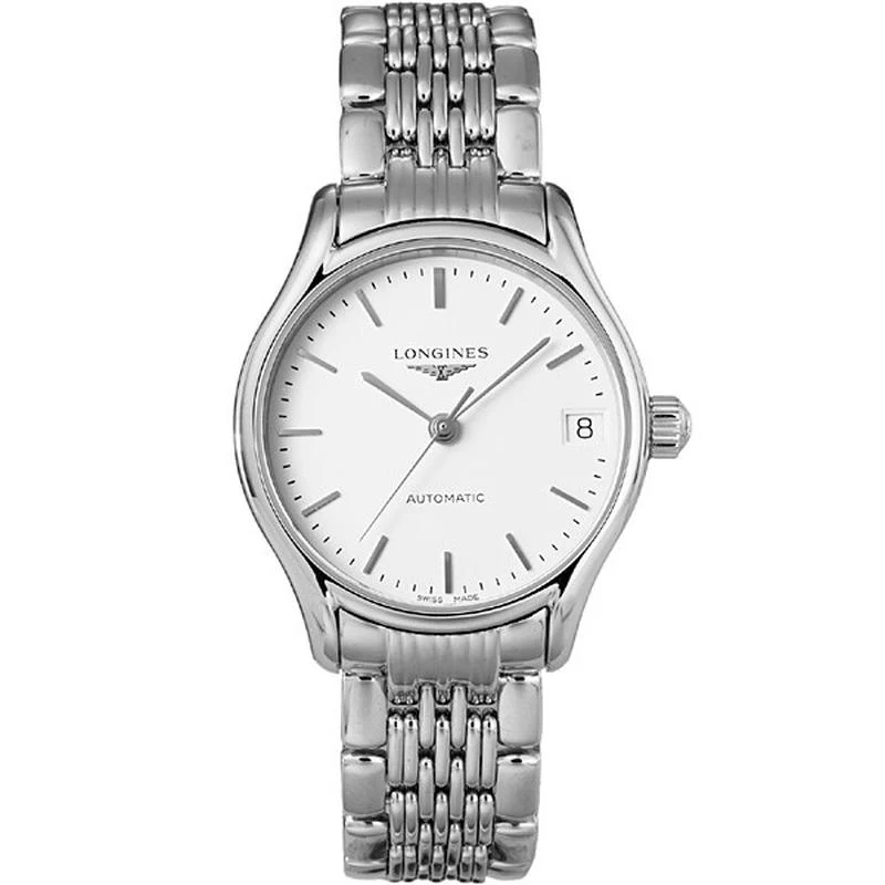 Longines Women's Metal Strap Watch Parallel Import with 2-Year Warranty L4.361.4.12.6