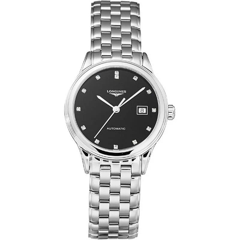 Longines Women's Metal Strap Watch Parallel Import with 2-Year Warranty L4.374.4.57.6