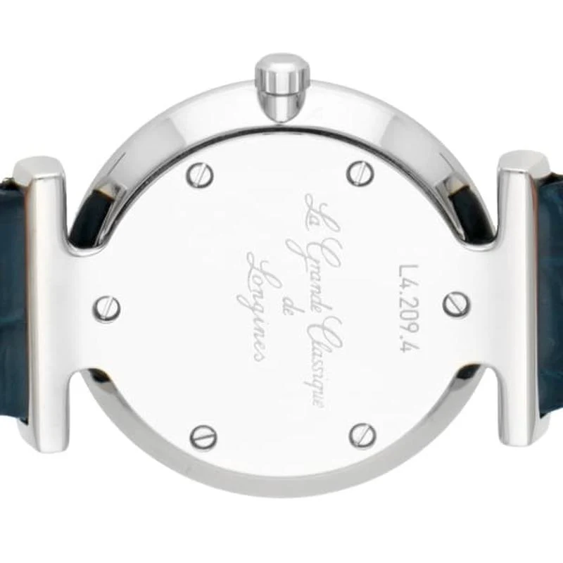 Longines Women's Watch with Alligator Strap Parallel Imported, 2-Year Warranty L4.209.4.95.2 - Image 5
