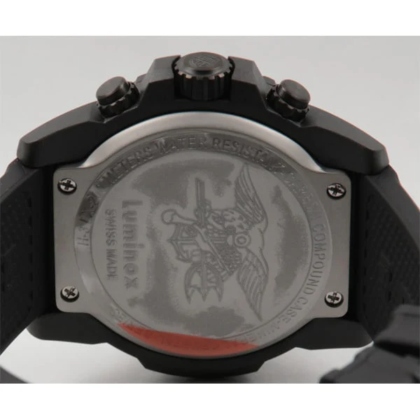 LUMINOX 3581.BO NAVY SEAL CHRONO BLACKOUT QUARTZ Watch - Durable, Water-Resistant, Military-Grade Timepiece [Parallel Import] - Image 4