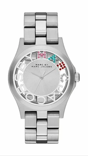 MARC JACOBS MBM3440 Ladies' White Watch with Stylish Design, Durable Stainless Steel, and Elegant Timepiece for Everyday Wear