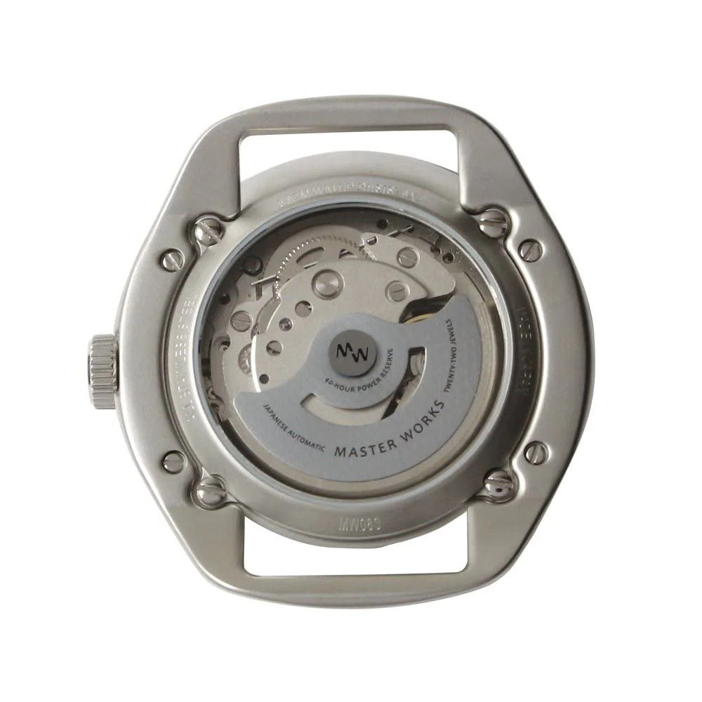 MASTERWORKS Quattro MW08SN-FDDBO8 Automatic Open Heart Watch - Image 5