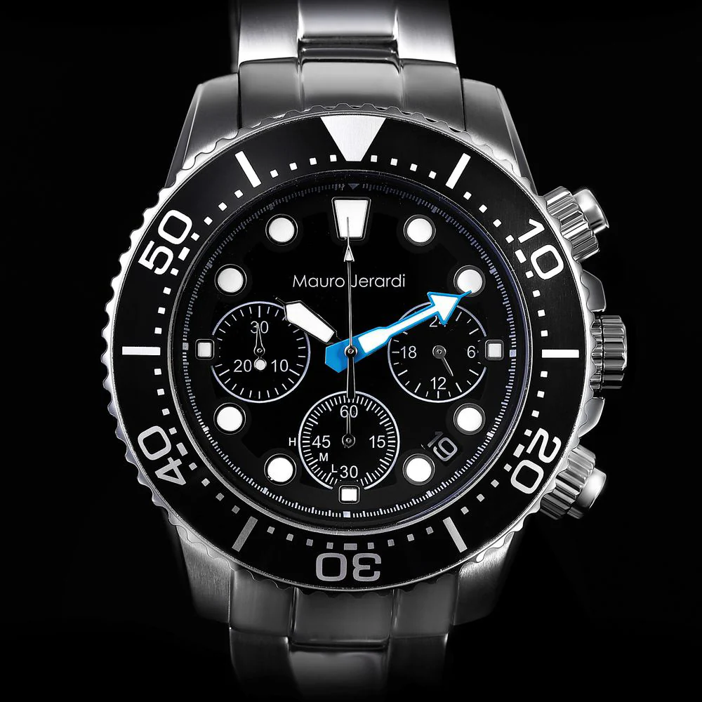 Mauro Gelardi MJ0651 Solar-Powered Men's Watch Eco-Friendly Design Water-Resistant Durable Construction - Image 3