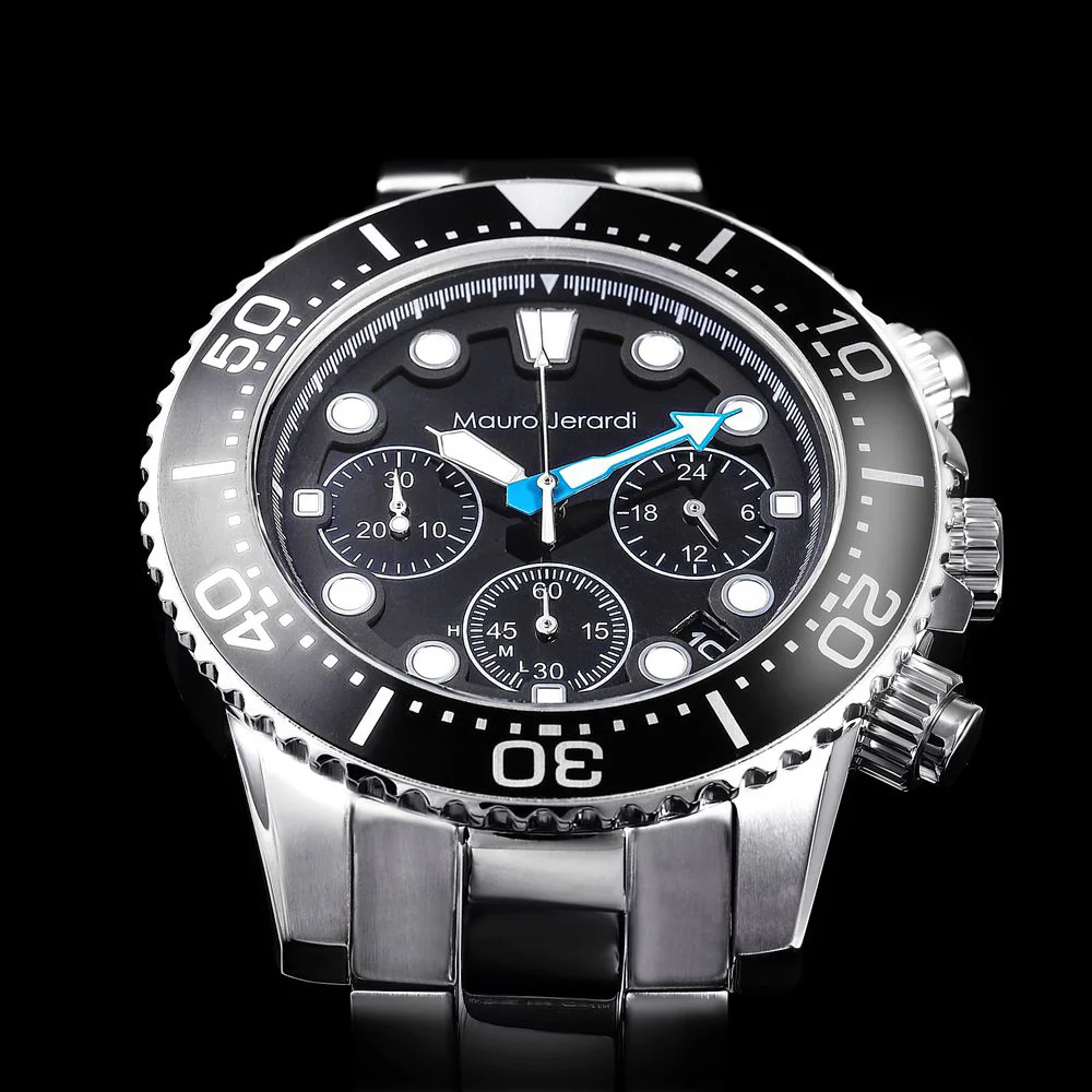 Mauro Gelardi MJ0651 Solar-Powered Men's Watch Eco-Friendly Design Water-Resistant Durable Construction - Image 4