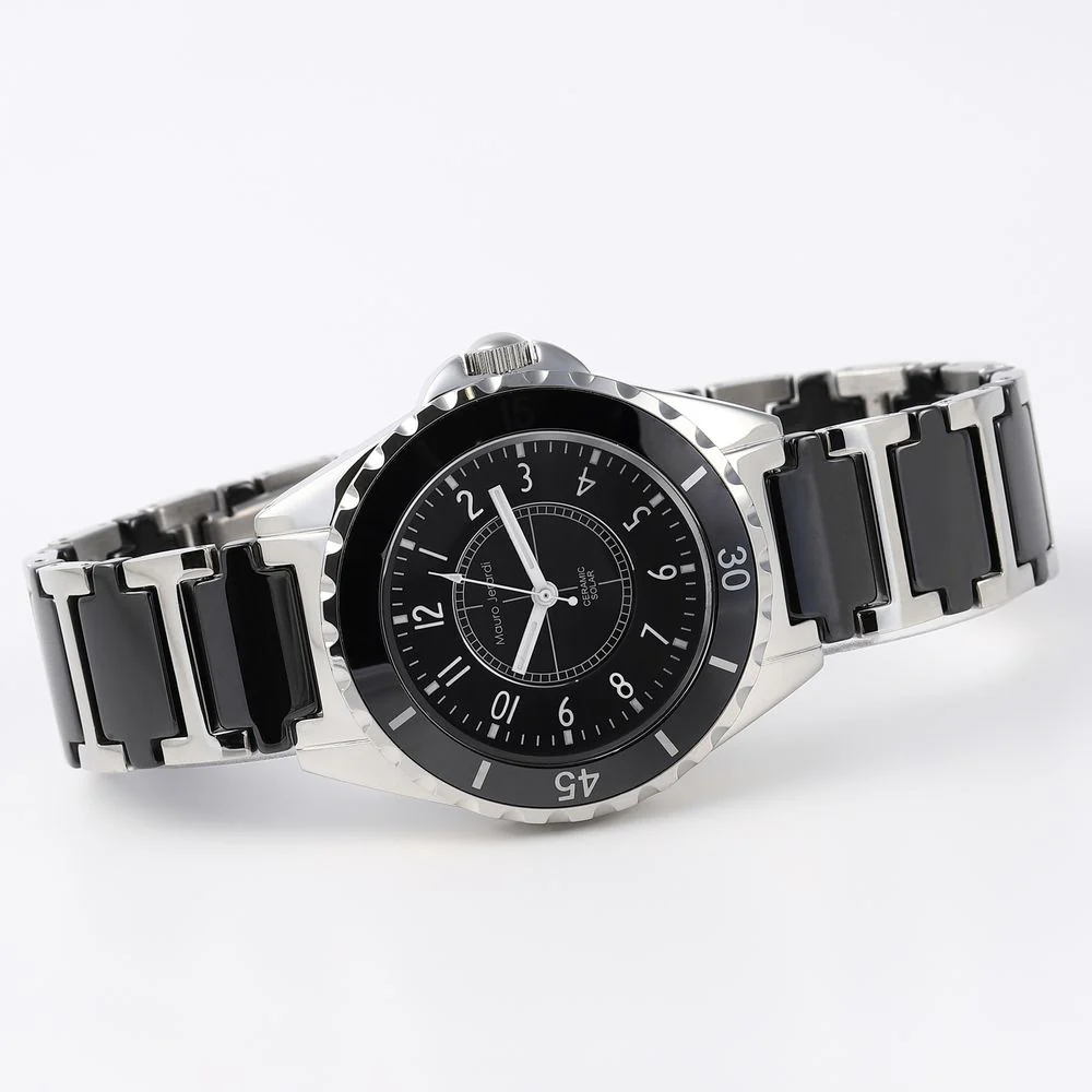 MAURO GERALDI MJ0411 Men's Solar Battery Watch with Eco Friendly Power, Durable Design, and Water Resistance for Everyday Use - Image 4