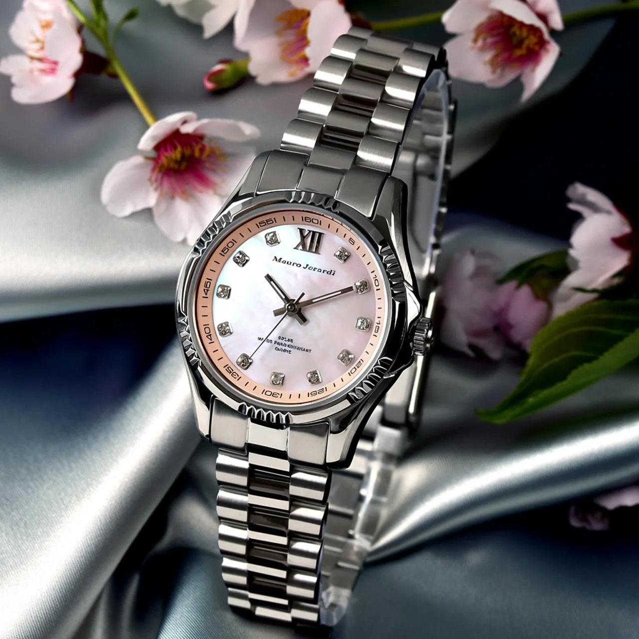 MAURO JERARDI MJ038-3 Solar Women's Watch - Image 2