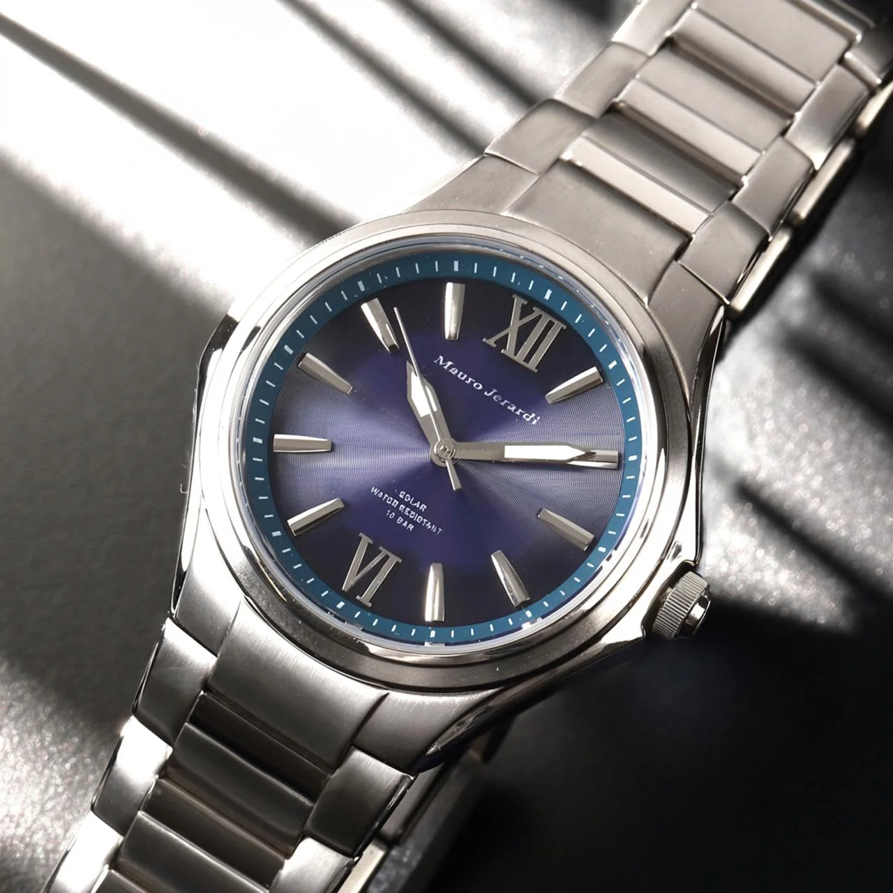 MAURO JERARDI MJ039-5 Solar Titanium Men's Watch - Image 2