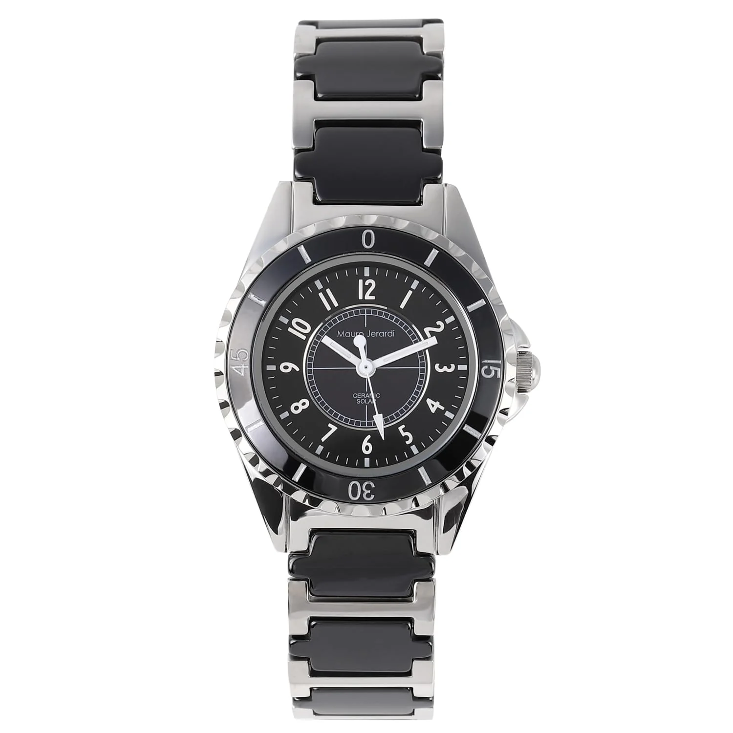 MAURO JERARDI MJ042-1 Solar Ceramic Women's Watch