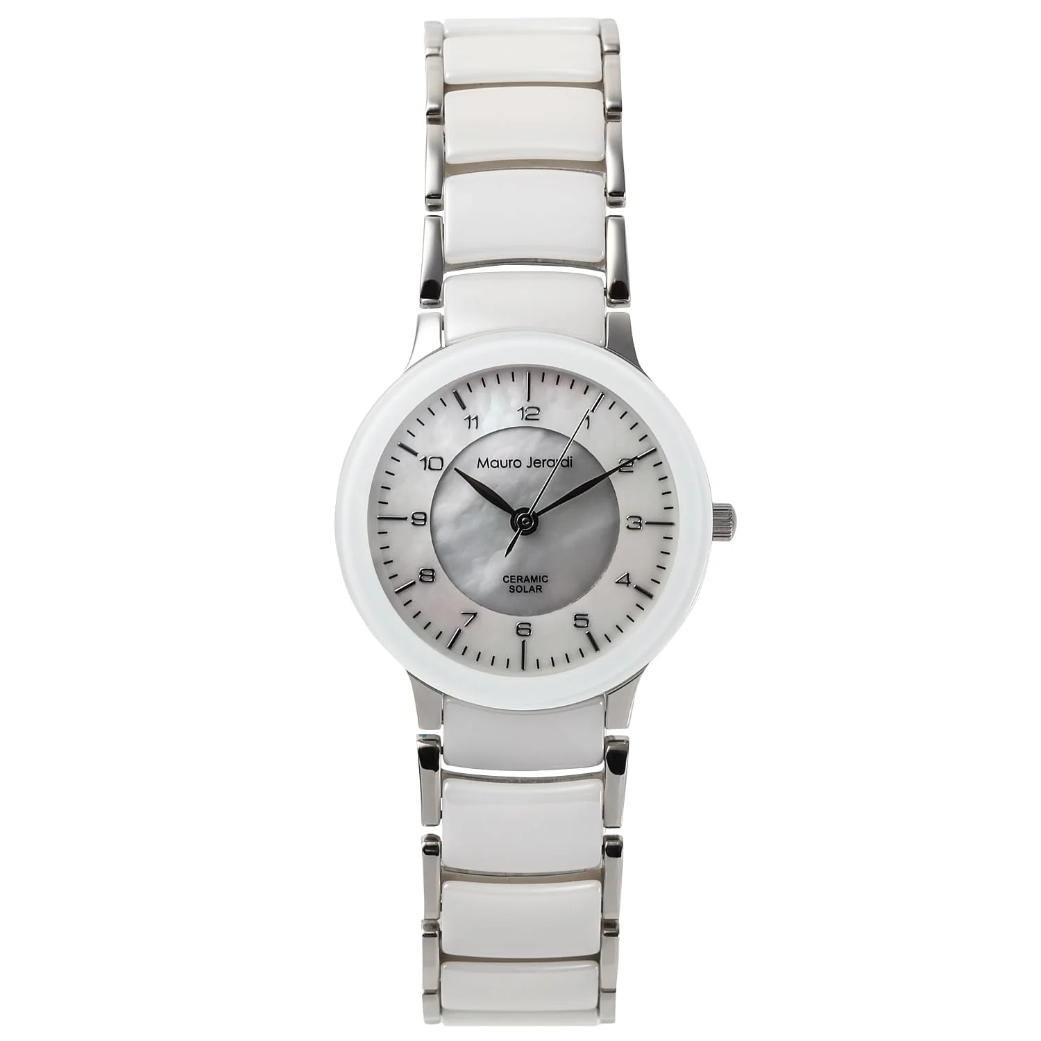 MAURO JERARDI MJ044-3 Solar Ceramic Women's Watch
