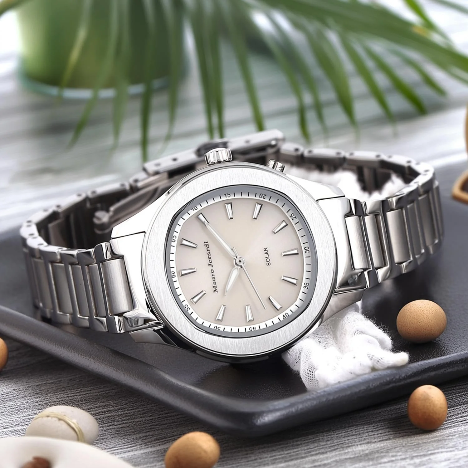 MAURO JERARDI MJ054-3 Solar Women's Watch - Image 3