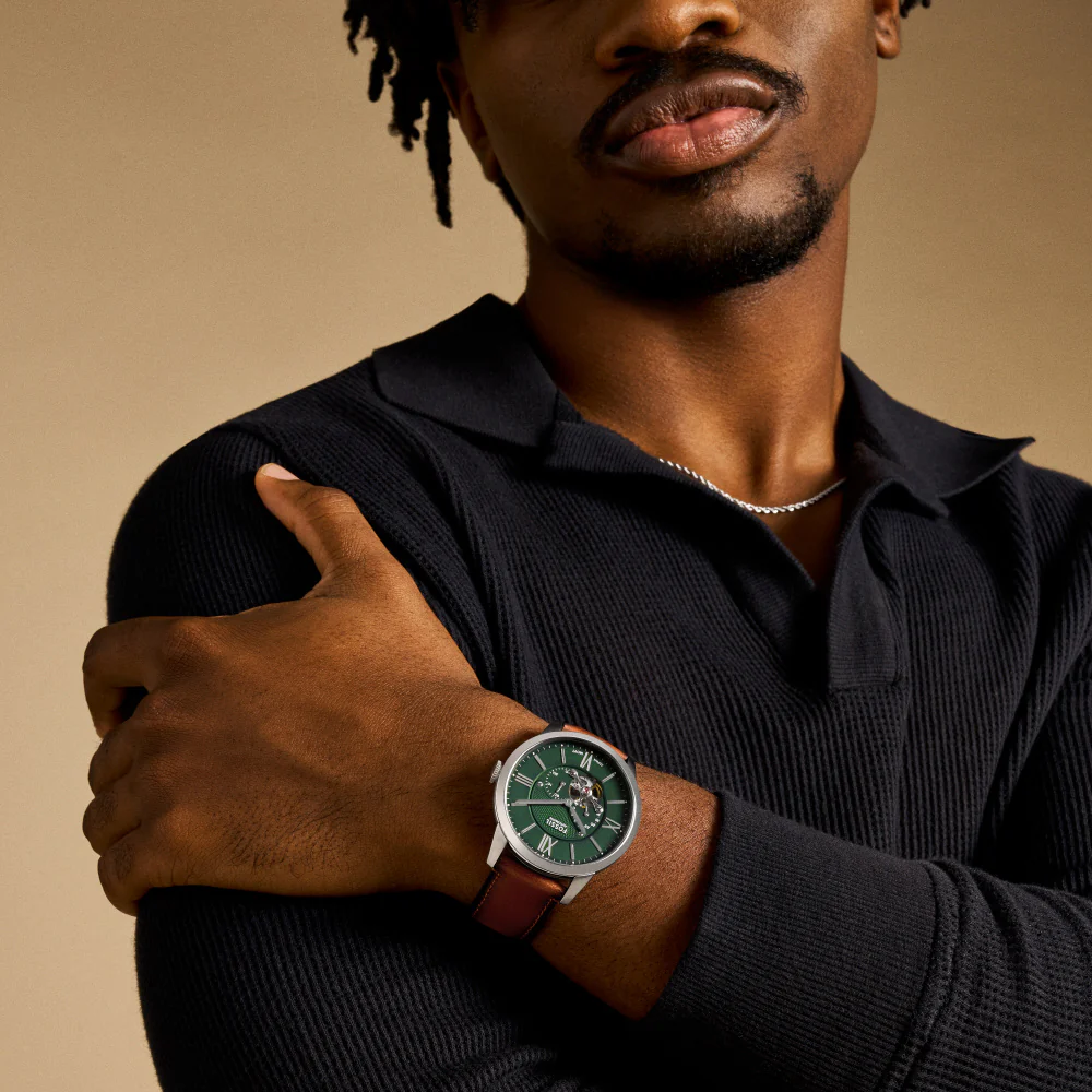 ME3265 FOSSIL TOWNSMAN Stylish Analog Watch - Stainless Steel Case - Water Resistant - Date Display - Classic Design - Image 2