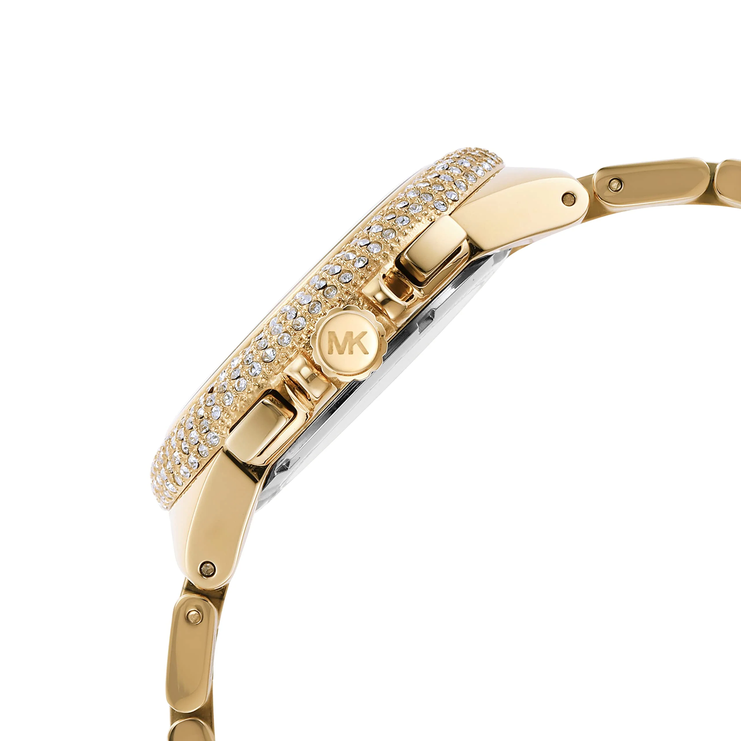 MICHAEL KORS Camille MK6994 Gold Chronograph Watch - Image 2