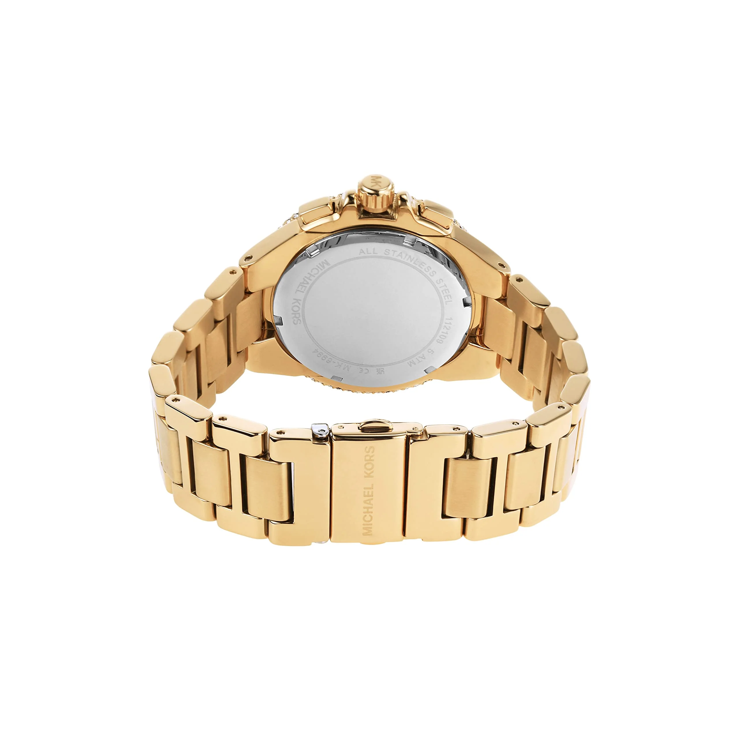 MICHAEL KORS Camille MK6994 Gold Chronograph Watch - Image 3