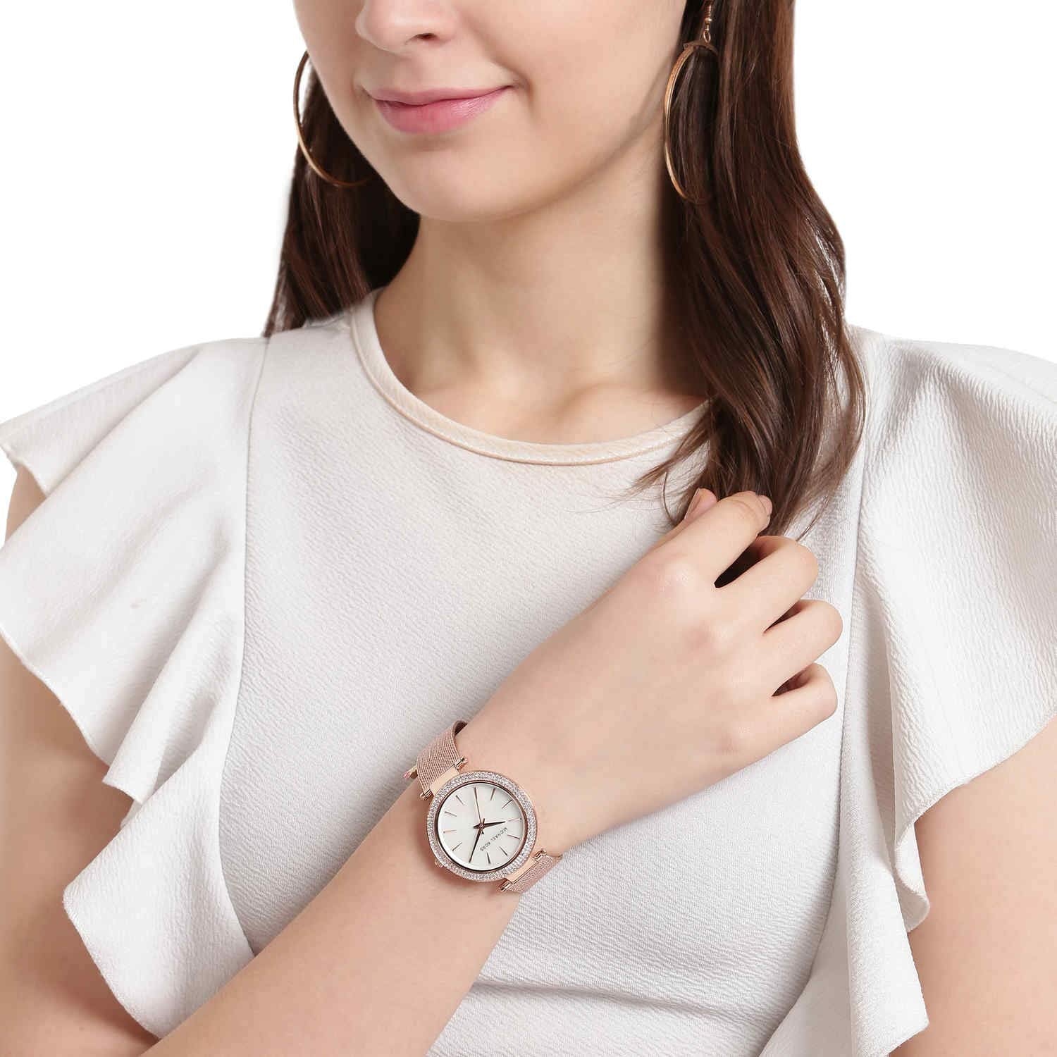 MICHAEL KORS Darci MK4519 Rose Gold Women's Quartz Watch - Image 3
