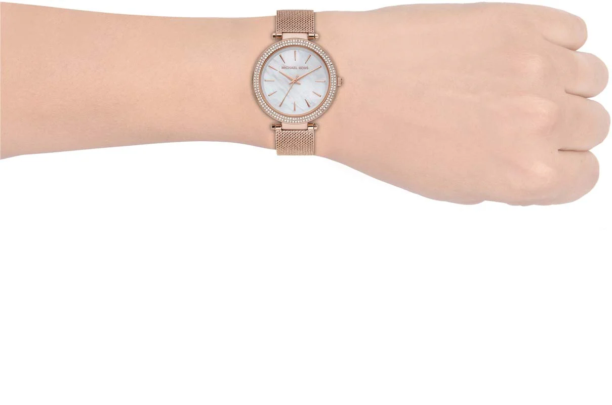 MICHAEL KORS Darci MK4519 Rose Gold Women's Quartz Watch - Image 4