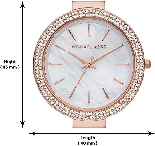 MICHAEL KORS Darci MK4519 Rose Gold Women's Quartz Watch - Image 5
