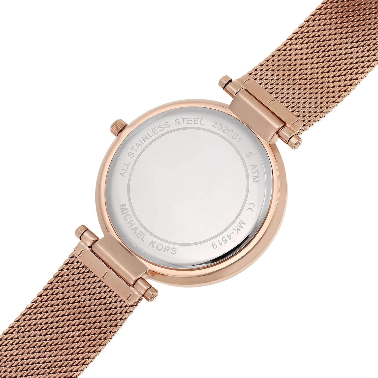 MICHAEL KORS Darci MK4519 Rose Gold Women's Quartz Watch - Image 6