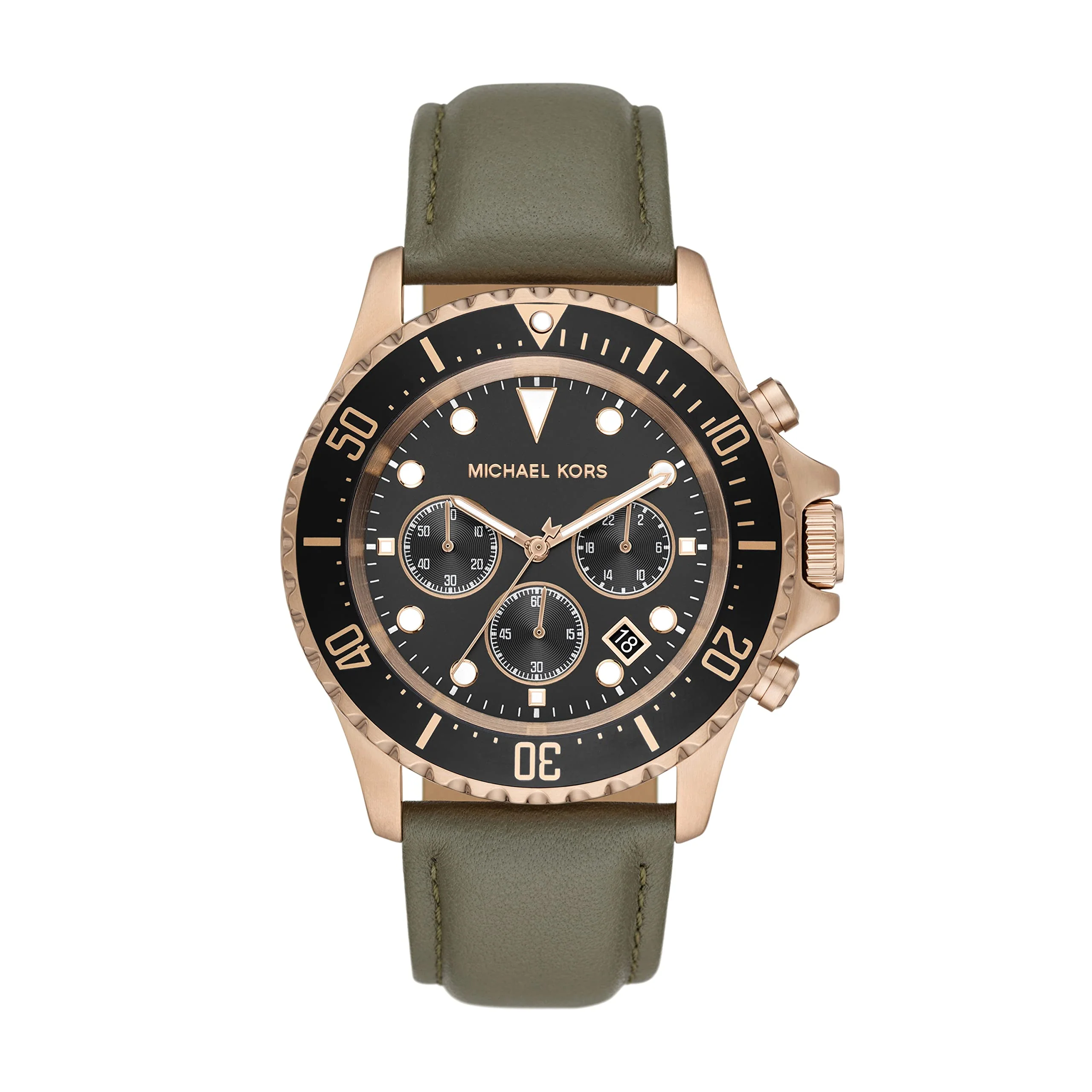 MICHAEL KORS EVEREST MK9090 Chronograph Leather Watch