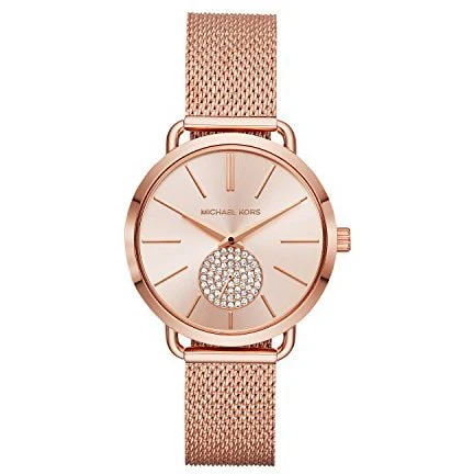Michael Kors MK3845 Stylish Chronograph Stainless Steel Water Resistant Elegant Design