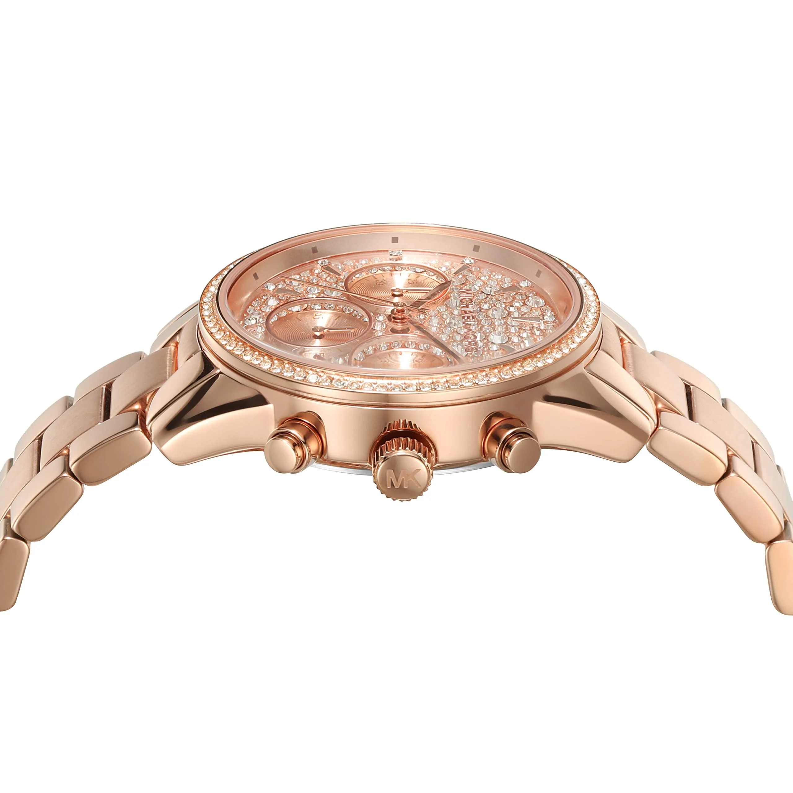 MICHAEL KORS RITZ MK7302 Chronograph Rose Gold Watch - Image 2