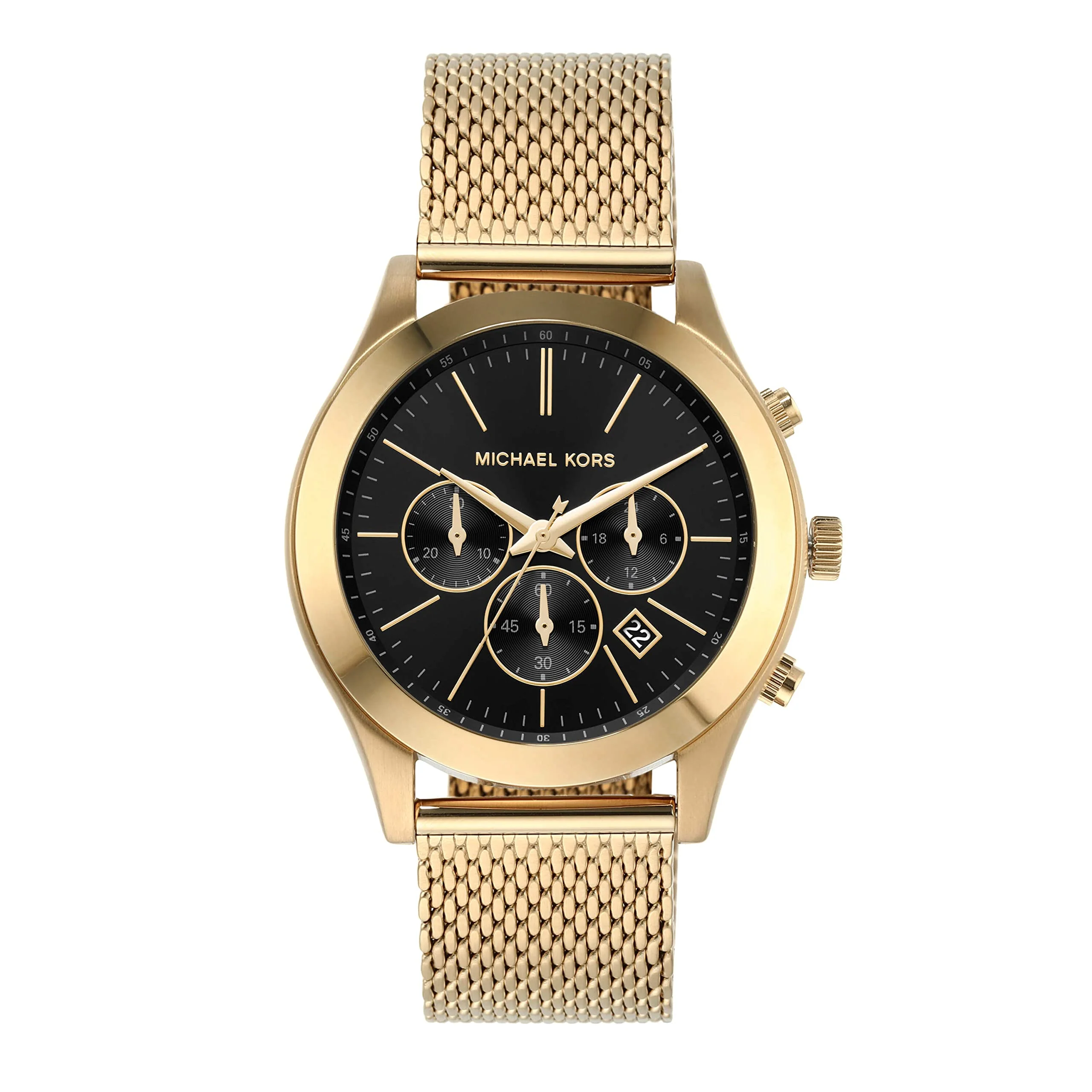 MICHAEL KORS SLIM RUNWAY MK9057 Chronograph Gold Watch