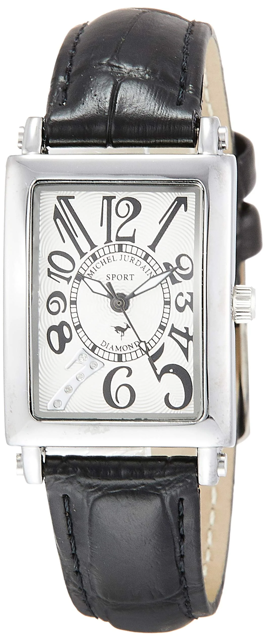 MICHEL JORDI SL-3000-7 Diamond Leather Women's Watch