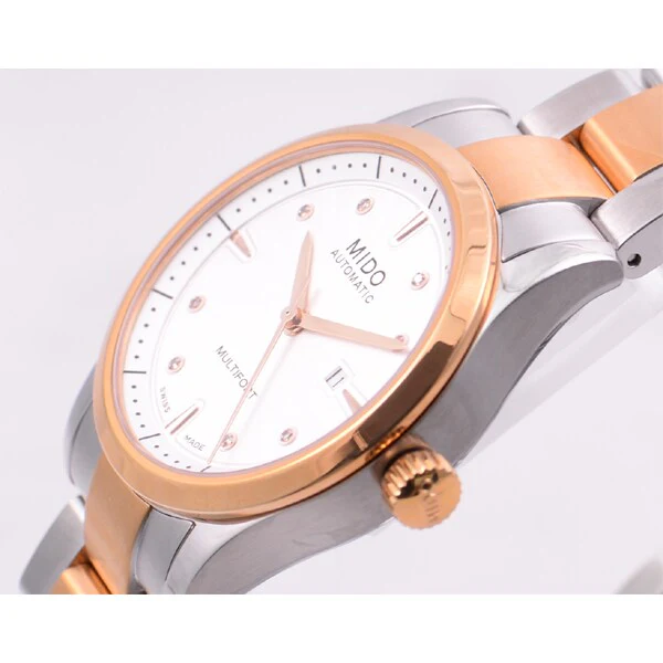 MIDO M005 Elegant Swiss Automatic Watch Water Resistant Stainless Steel Classic Design