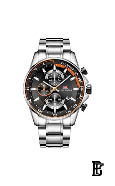 MINIFOCUS MF0218G 01 46mm Chronograph Watch with Water Resistance Stylish Design Durable Stainless Steel and Precision Quartz Movement
