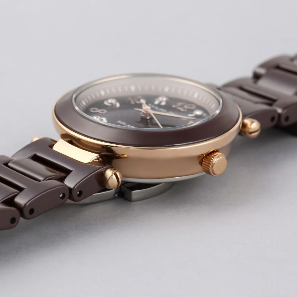 MJ0681 Solar-Powered Women's Watch - Eco-Friendly Design - No Battery Changes Needed - Elegant Style for Every Occasion - Image 3