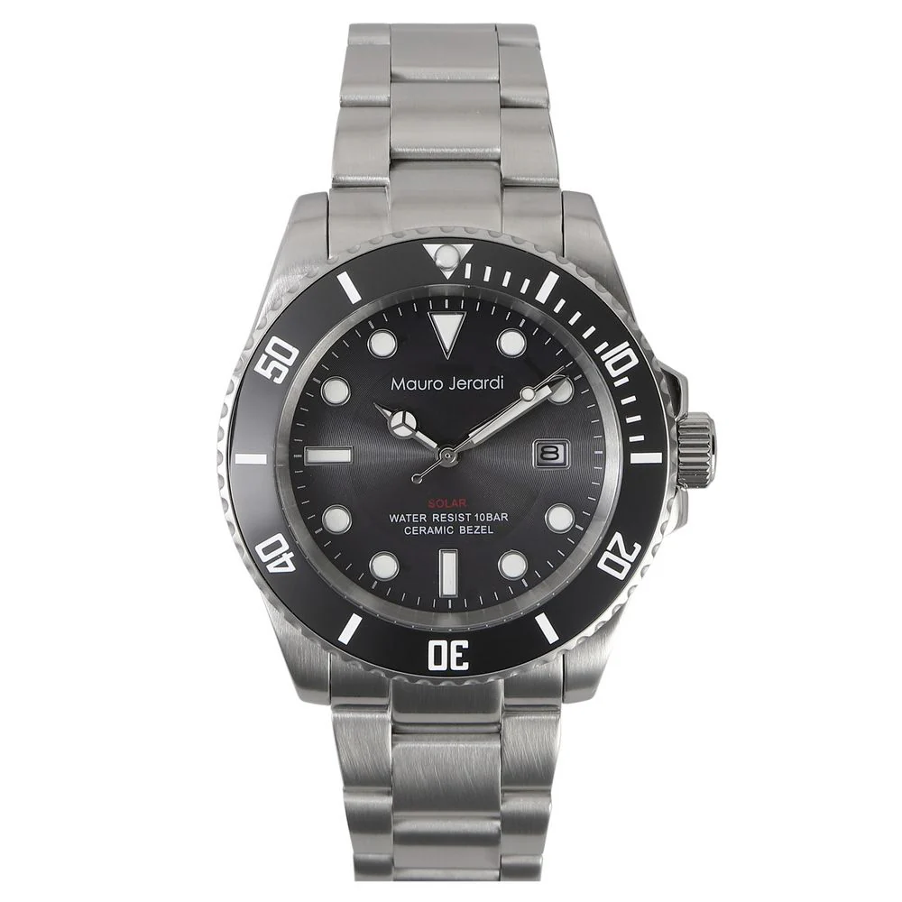 MJ0711 Solar-Powered Men's Watch - Eco-Friendly Design - No Battery Replacement Needed - Stylish and Durable