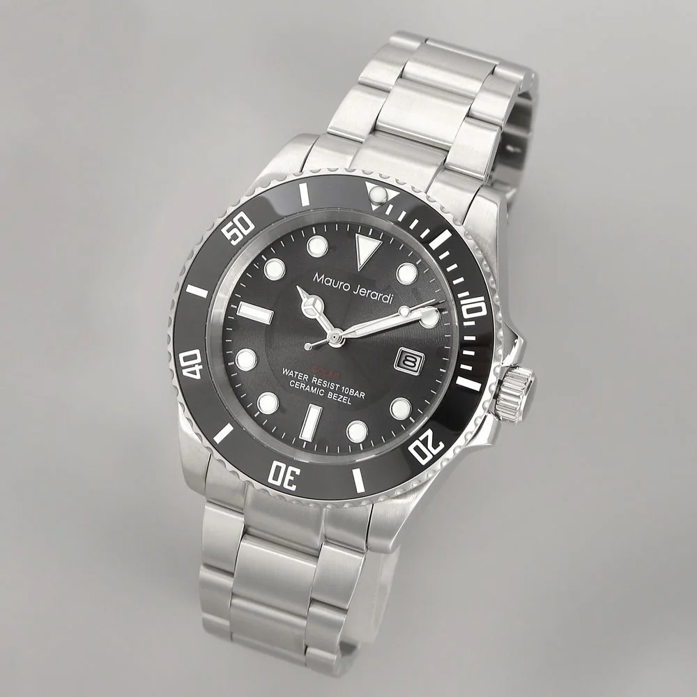 MJ0711 Solar-Powered Men's Watch - Eco-Friendly Design - No Battery Replacement Needed - Stylish and Durable - Image 2