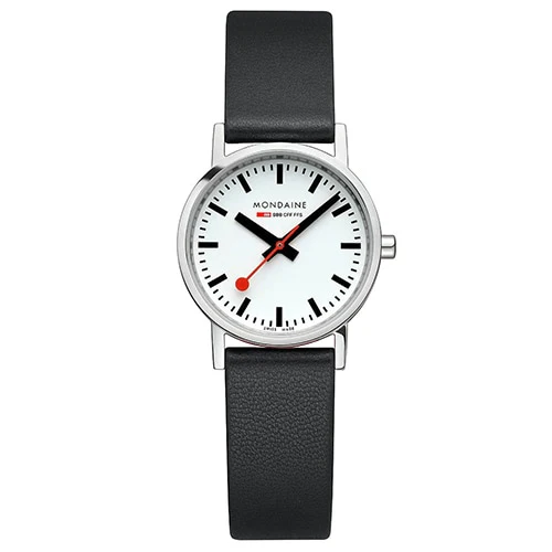 Mondaine A658 Classic 30mm Grape Leather Authentic Swiss Design 2-Year Warranty Stylish Timepiece