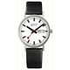 Mondaine A667 Classic Day-Date 36mm Grape Leather Genuine Swiss Movement 2-Year Warranty - Image 2