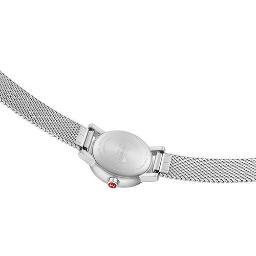MONDAINE MSE.26110.SM Evo2 Petit Mesh Bracelet MONDAINE White/Mesh - Stylish Swiss Watch for Everyday Wear - Image 3