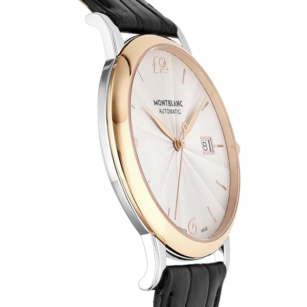 MONTBLANC 113824 Men's Watch with Metal Strap, Elegant Design, Swiss Movement, 2 Year Warranty, Imported Quality - Image 3