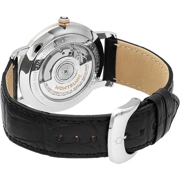 MONTBLANC 113824 Men's Watch with Metal Strap, Elegant Design, Swiss Movement, 2 Year Warranty, Imported Quality - Image 5