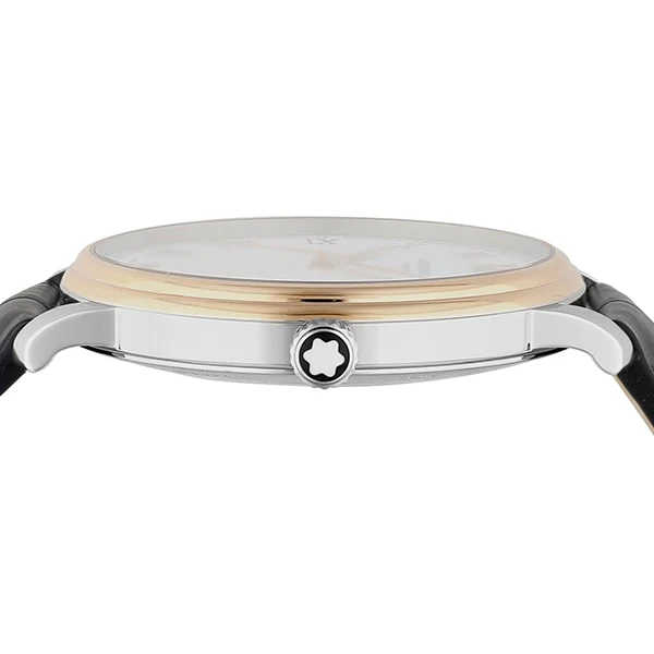 MONTBLANC 114336 Men's Luxury Watch with Alligator Strap Automatic Movement 2 Year Warranty Elegant Design - Image 4