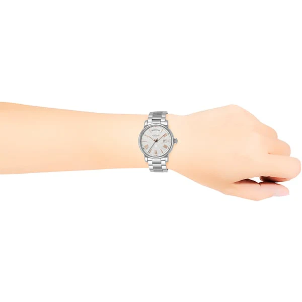 MONTBLANC 114854 Men's Metal Band Watch with 2 Year Warranty, Elegant Design, Water Resistant and Precision Timekeeping - Image 2